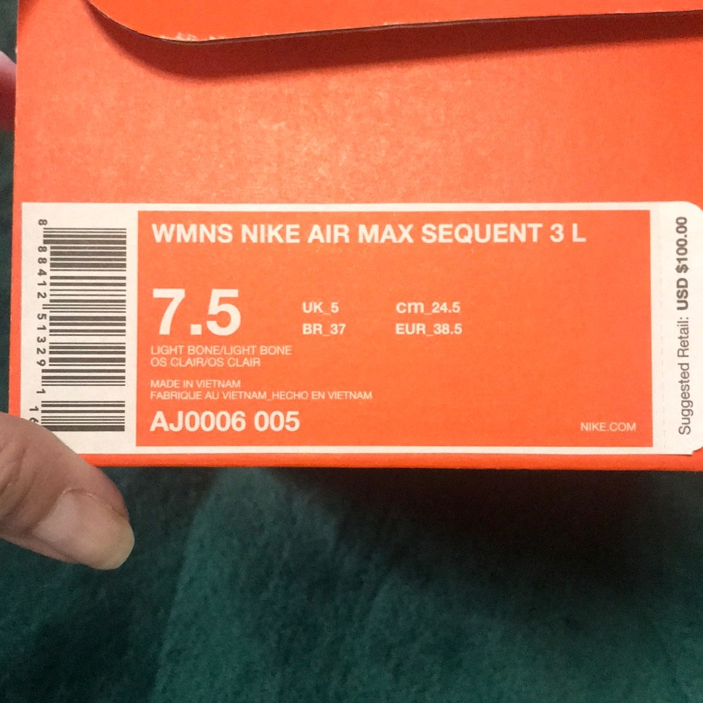 Nike AirMax sneakers
